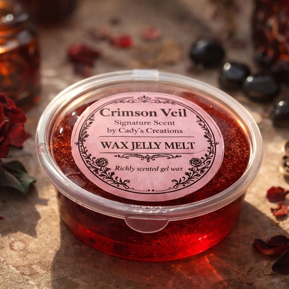 Hand Crafted Other - Crimson Veil Wax Jelly Melt